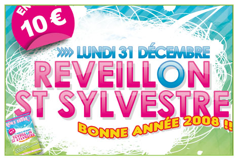 Flyer soirée St Silvestre 
